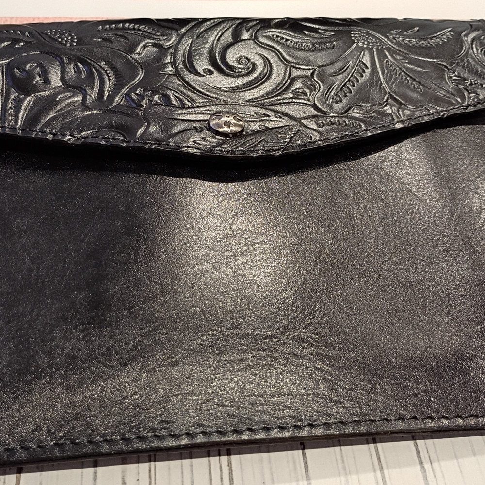 Patricia Nash Black Embossed Tablet Case